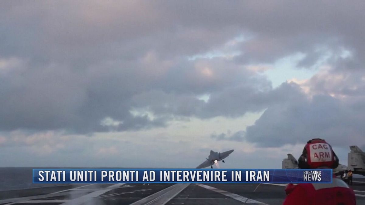 Breaking News delle 21.30 |  Stati Uniti pronti ad intervenire in Iran