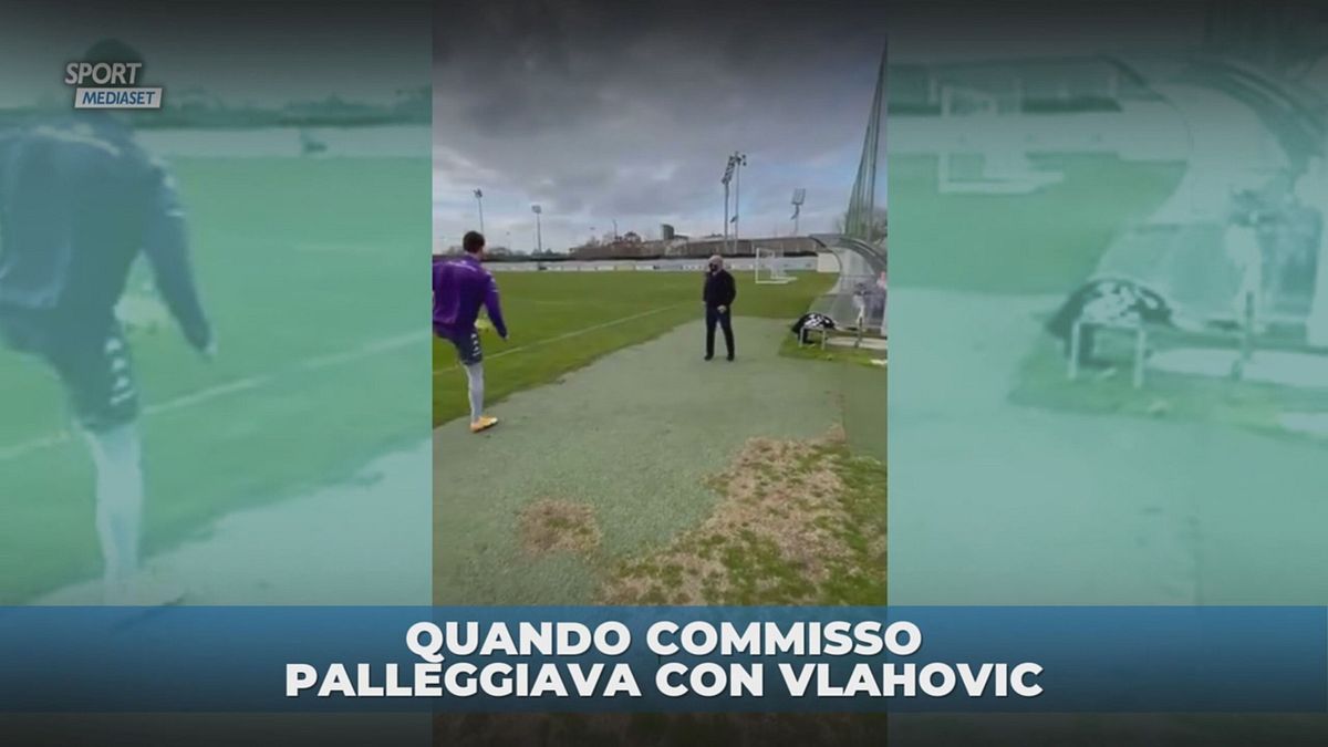 Quando Commisso palleggiava con Vlahovic