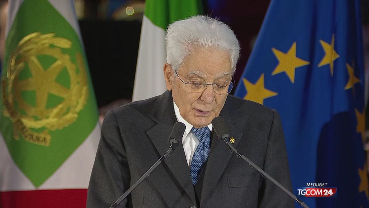 18.00 MATTARELLA L'AQUILA SRV