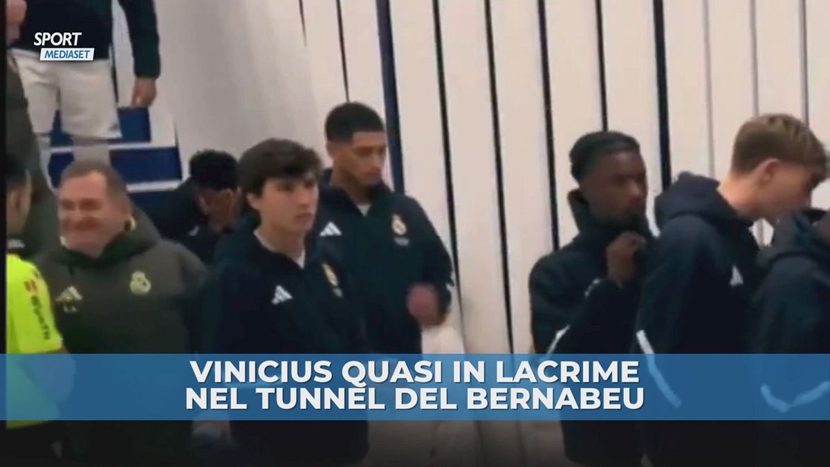 Real Madrid: fischi dei tifosi per Vinicius e lui si dispera