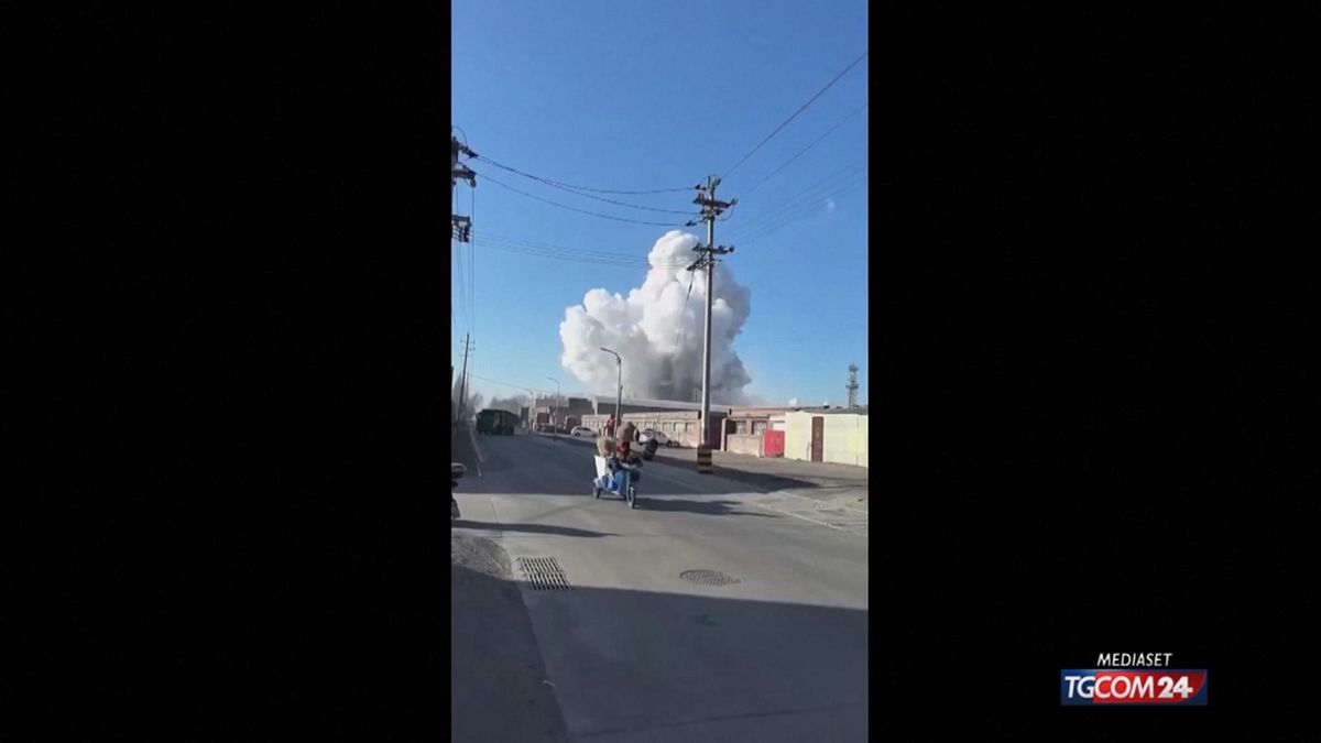 ESPLOSIONE CINA PER SITO SRV