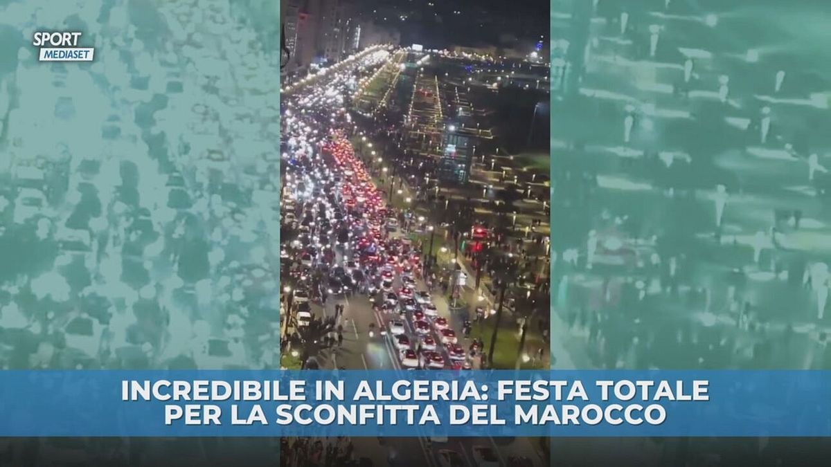 Algeria in festa dopo il ko del Marocco
