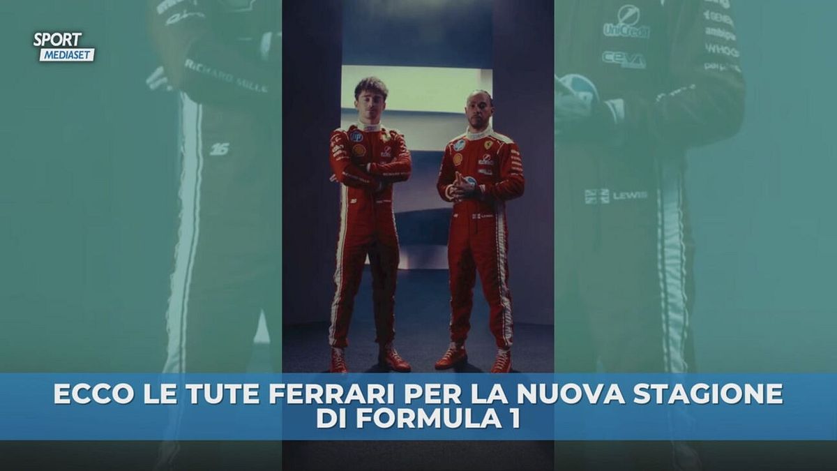 Le nuove tute della Ferrari