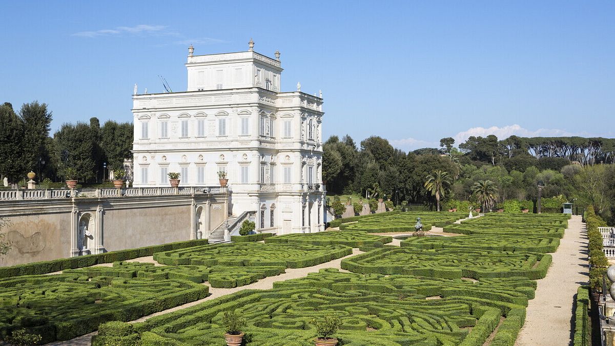 Roma Villa Pamphili e il parco