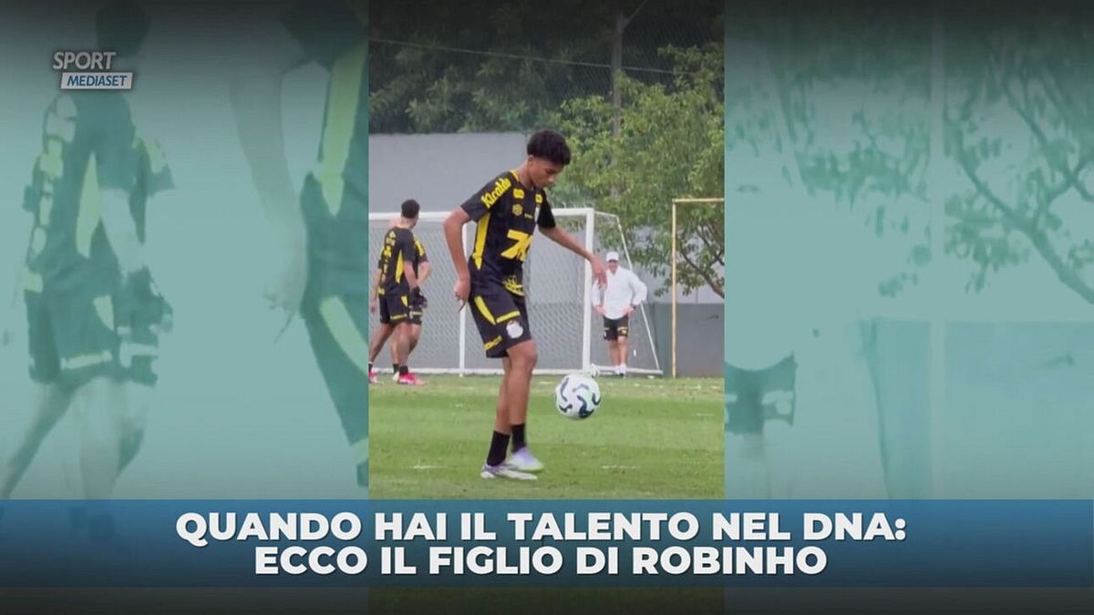 Robinho Jr da sballo