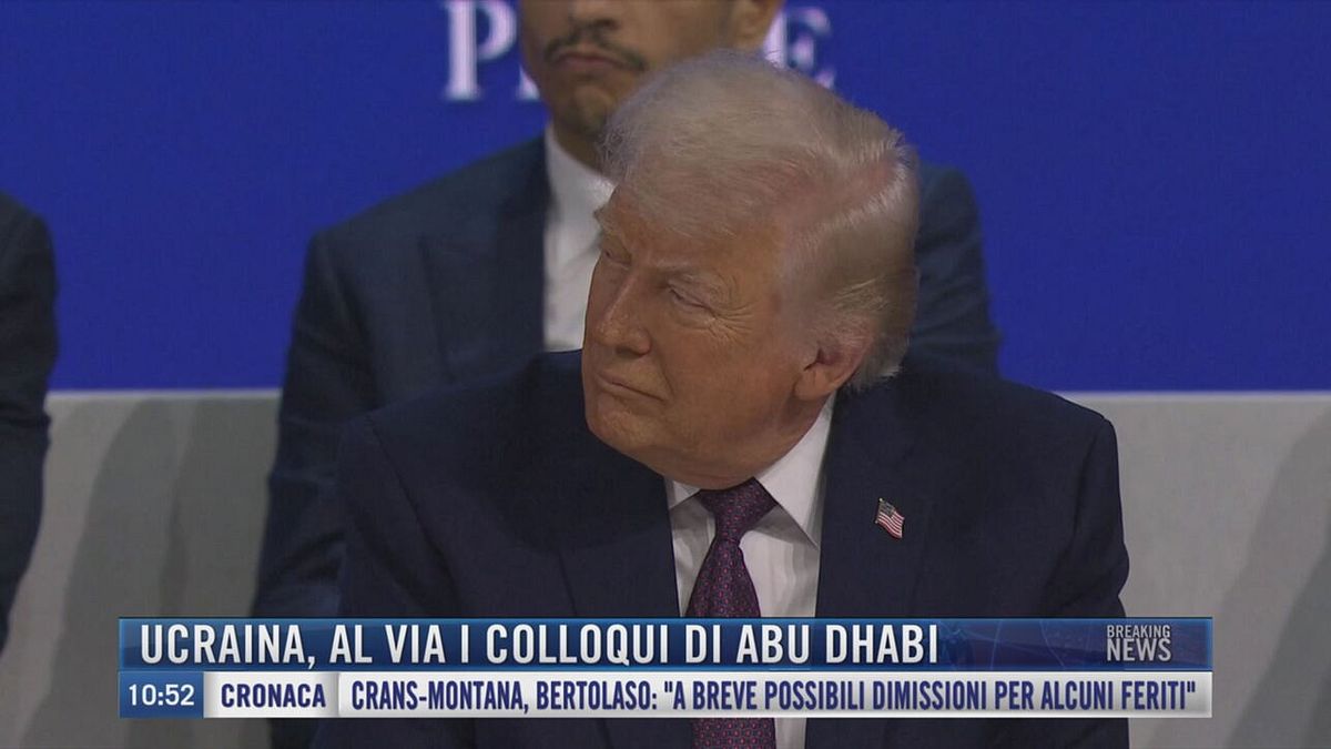 Breaking News delle 11.00 | Ucraina, al via i colloqui ad Abu Dhabi