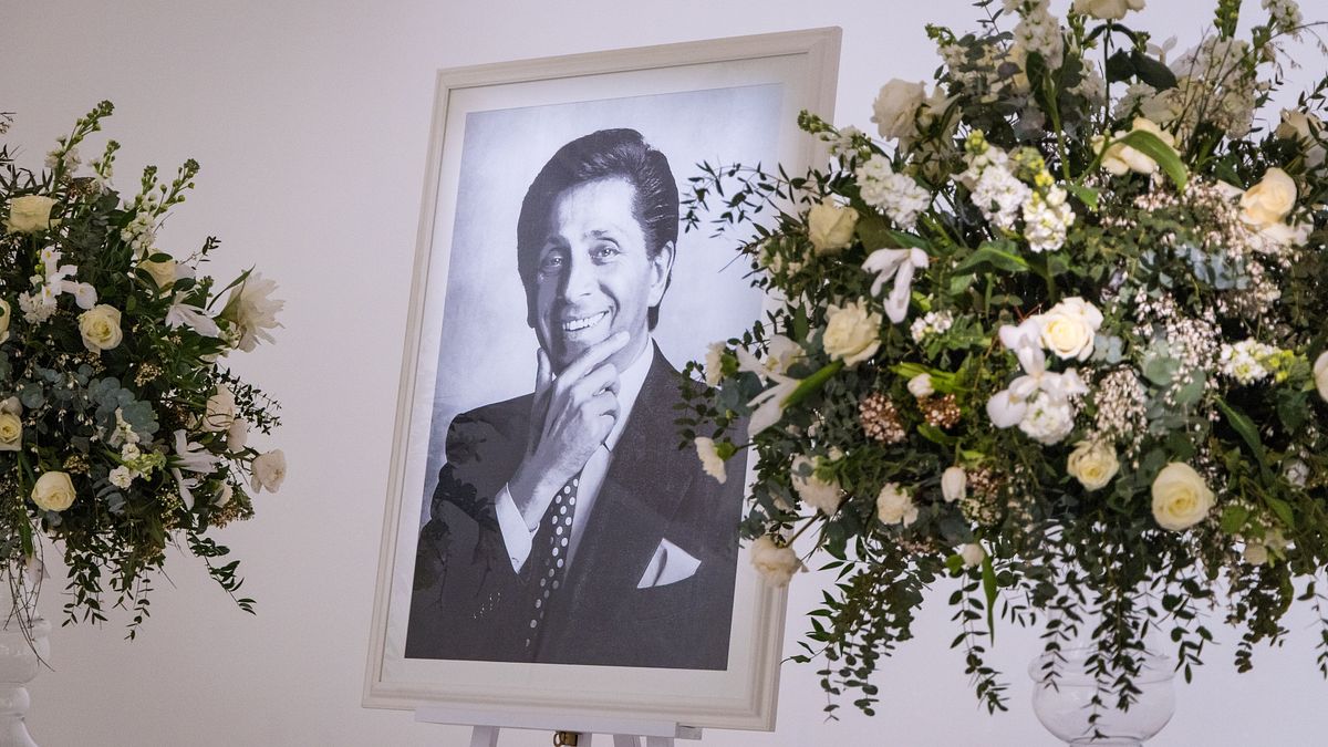 Camera ardente dello stilista Valentino Garavani, morto il 19 gennaio 2026 a 93 anni  