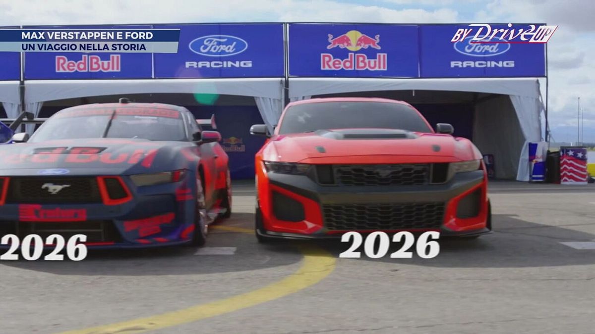 Max Verstappen alla guida di 100 anni di storia Ford