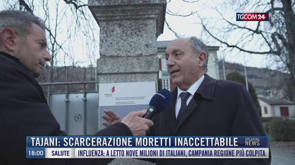 Breaking News delle 18.00 | Tajani: scarcerazione Moretti inaccettabile
