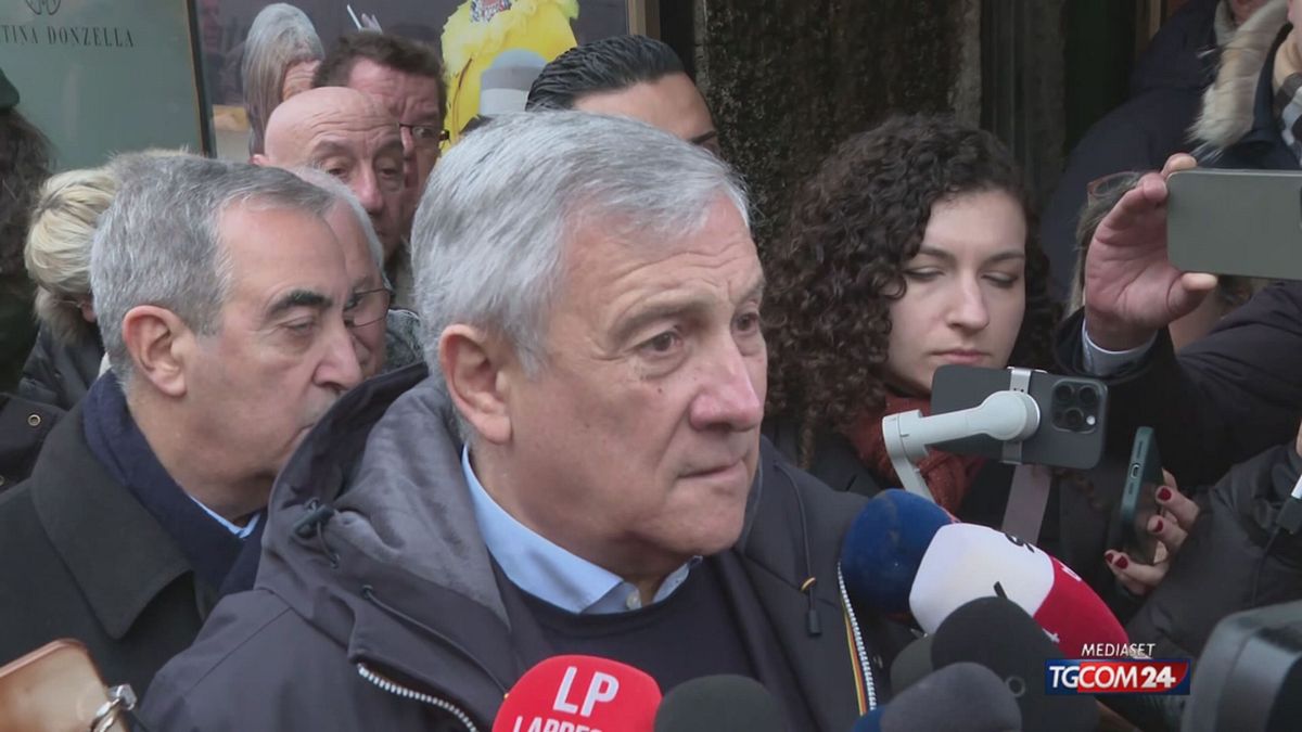 TAJANI SU GUERRE E AFGHANISTAN SRV