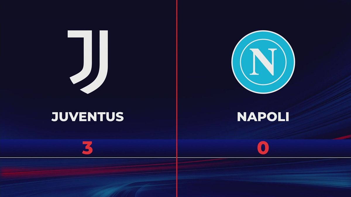 Juventus-Napoli 3-0: gli highlights