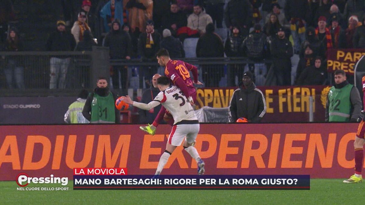 La moviola di Roma-Milan: giusto il rigore per i giallorossi?