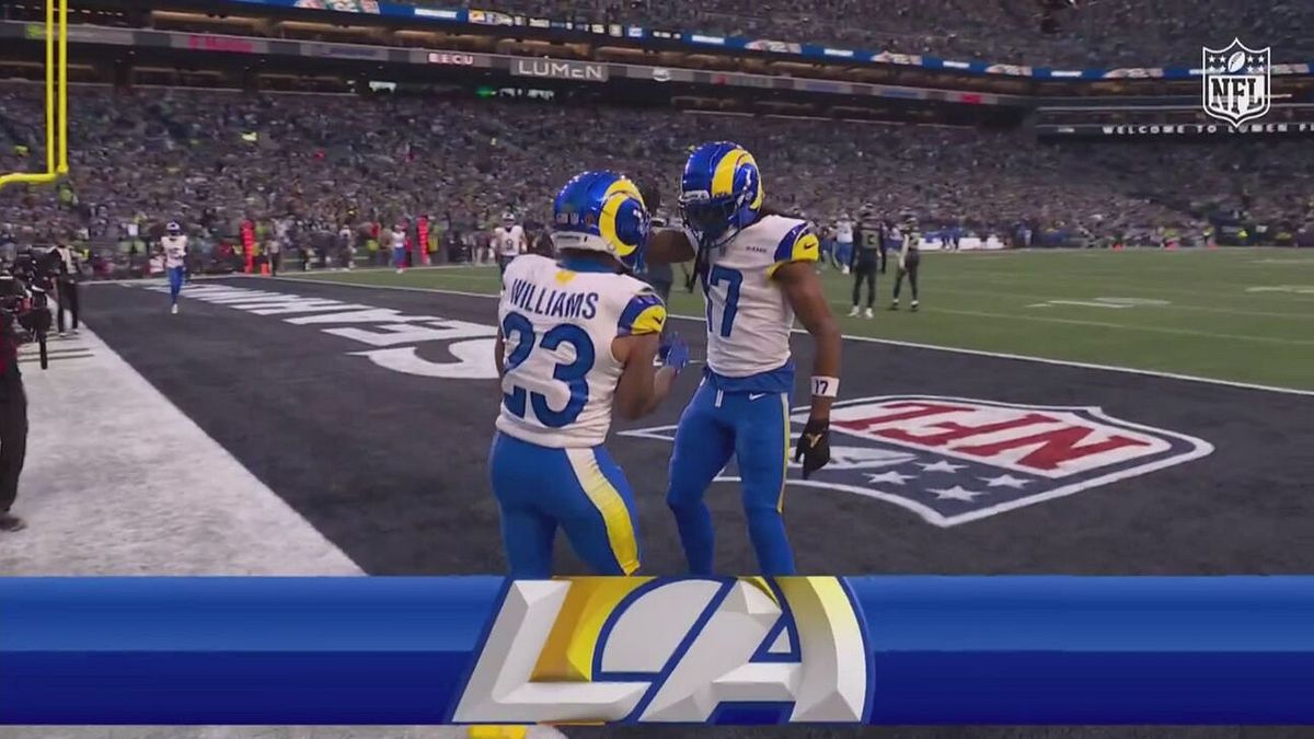 Touchdown di Williams per i Rams