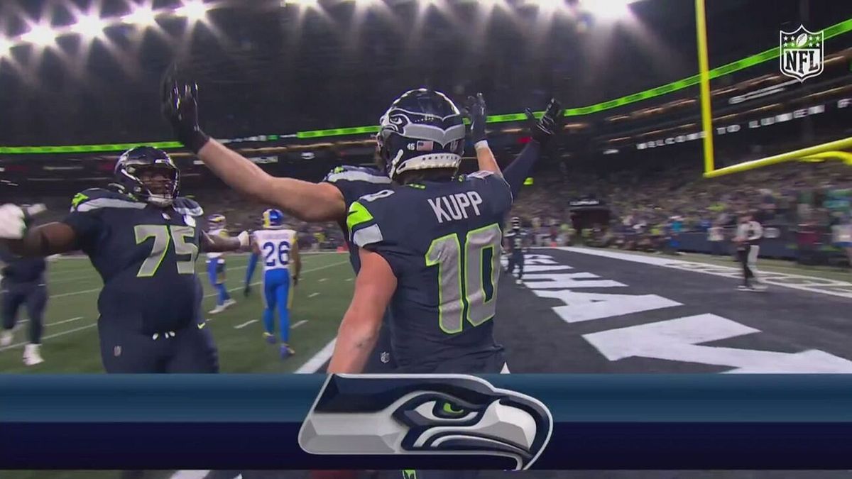 Tochdown dei Seahawks con Kupp