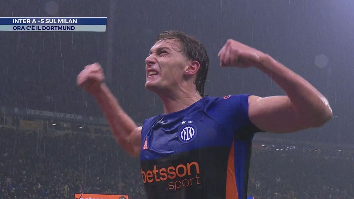 Inter a  5 sul Milan