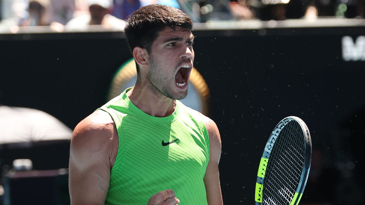 Alcaraz agli AusOpen 2026