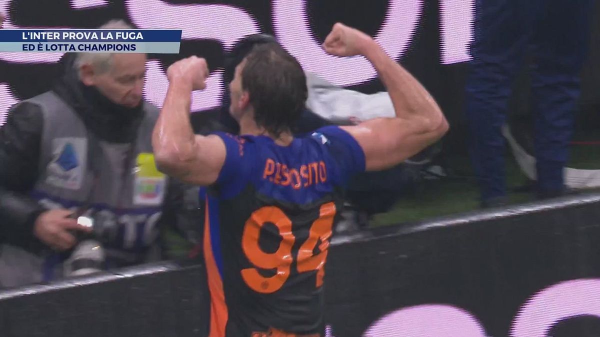 L'Inter prova la fuga