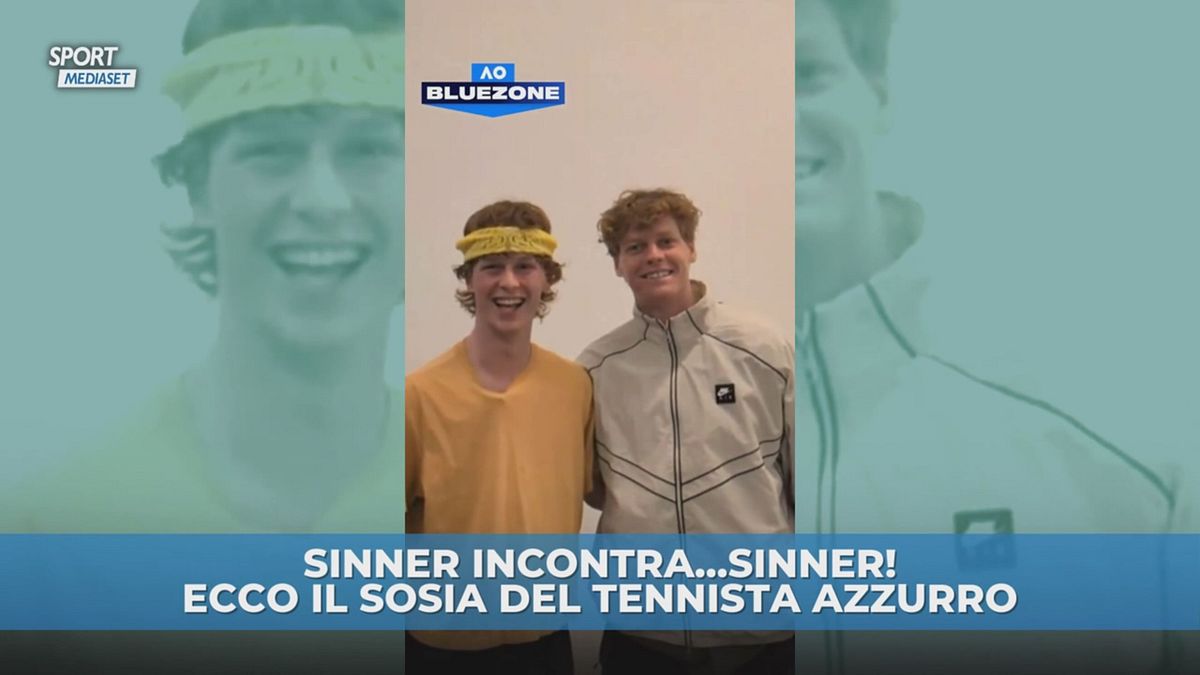 Sinner incontra...Sinner!