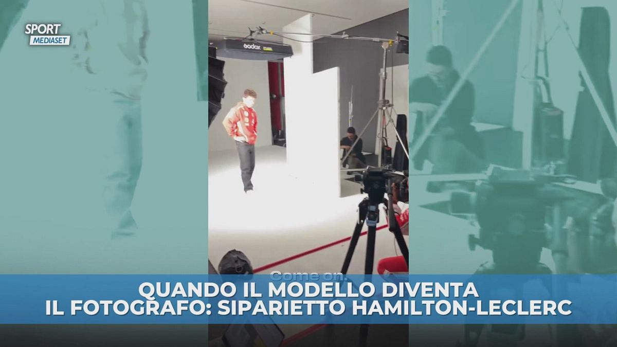 Hamilton e Leclerc, che siparietto