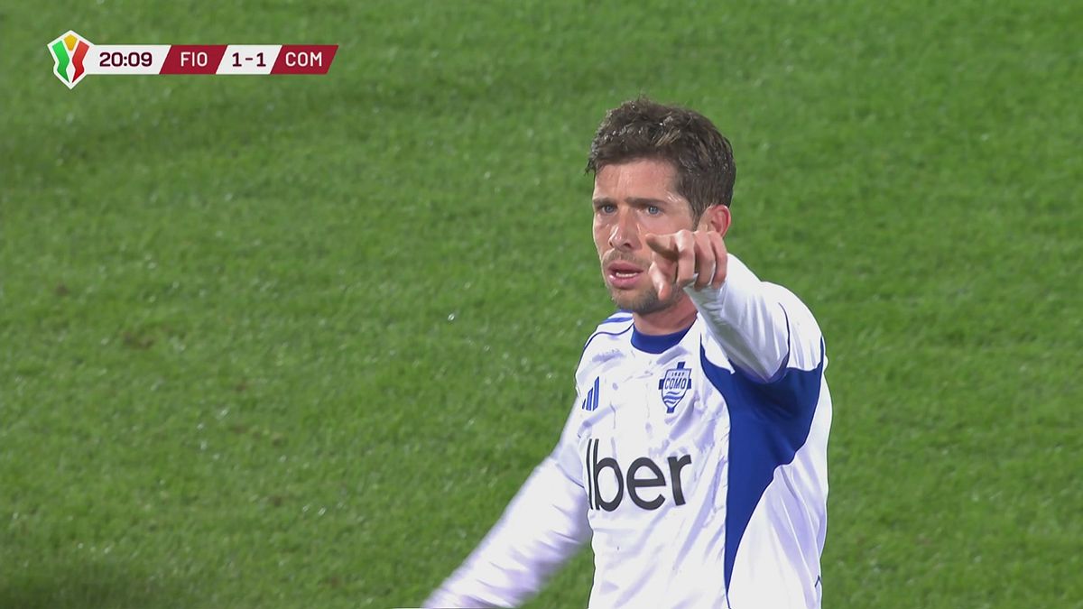 20' | Gol di Sergi Roberto (Fiorentina-Como 1-1)