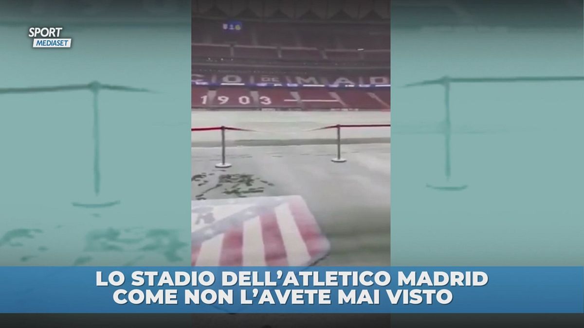 Atletico Madrid... in bianco