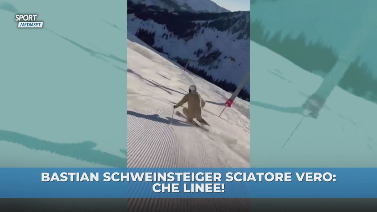 Schweinsteiger, che sciata!