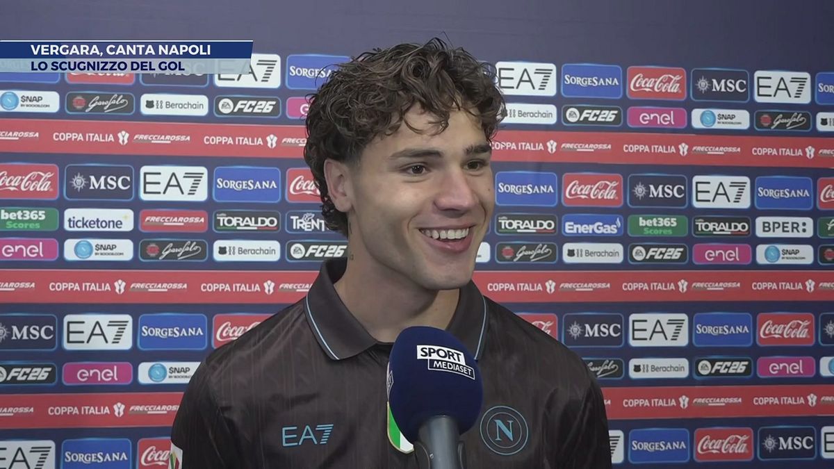 Vergara, canta Napoli