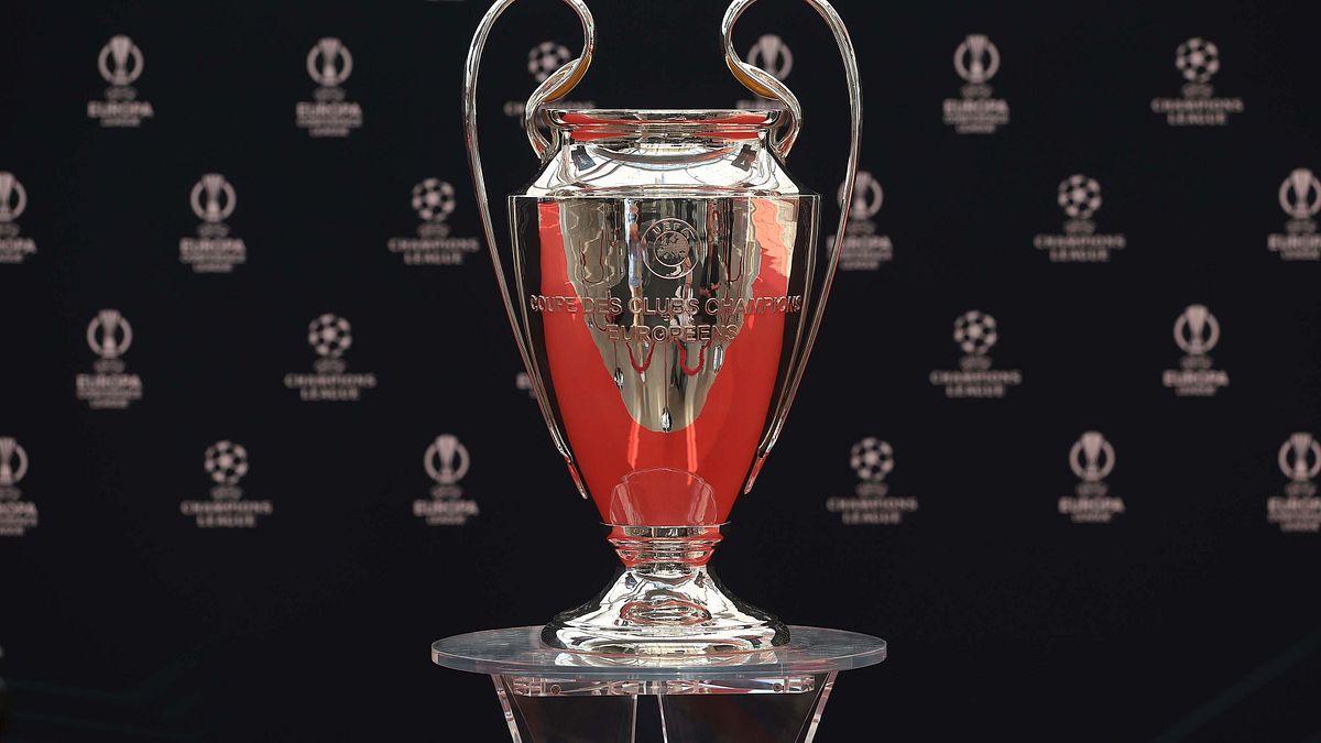 La coppa della Champions League