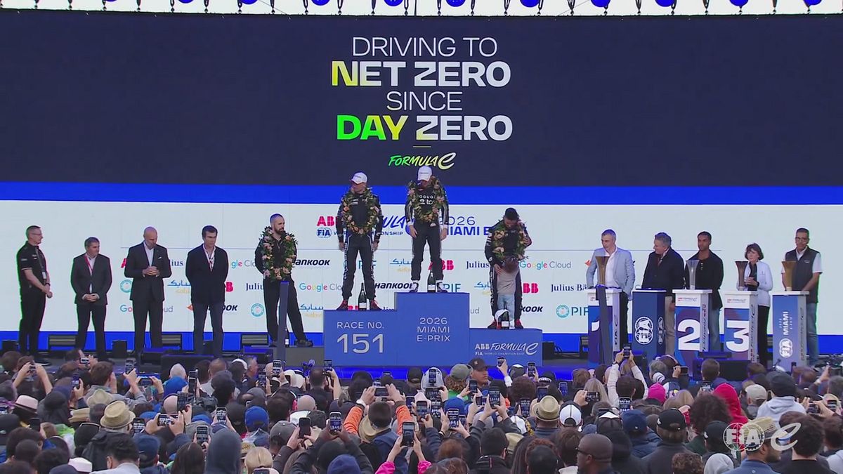 Il podio di Miami