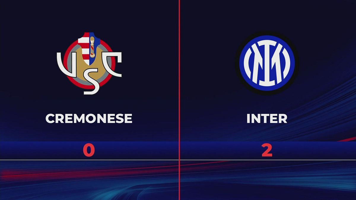 Cremonese-Inter 0-2: gli highlights