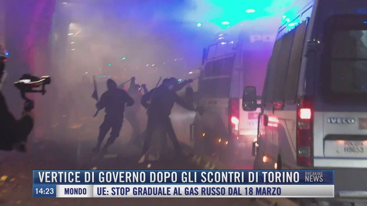 Breaking News delle 14.00 | Vertice di governo dopo gli scontri di Torino
