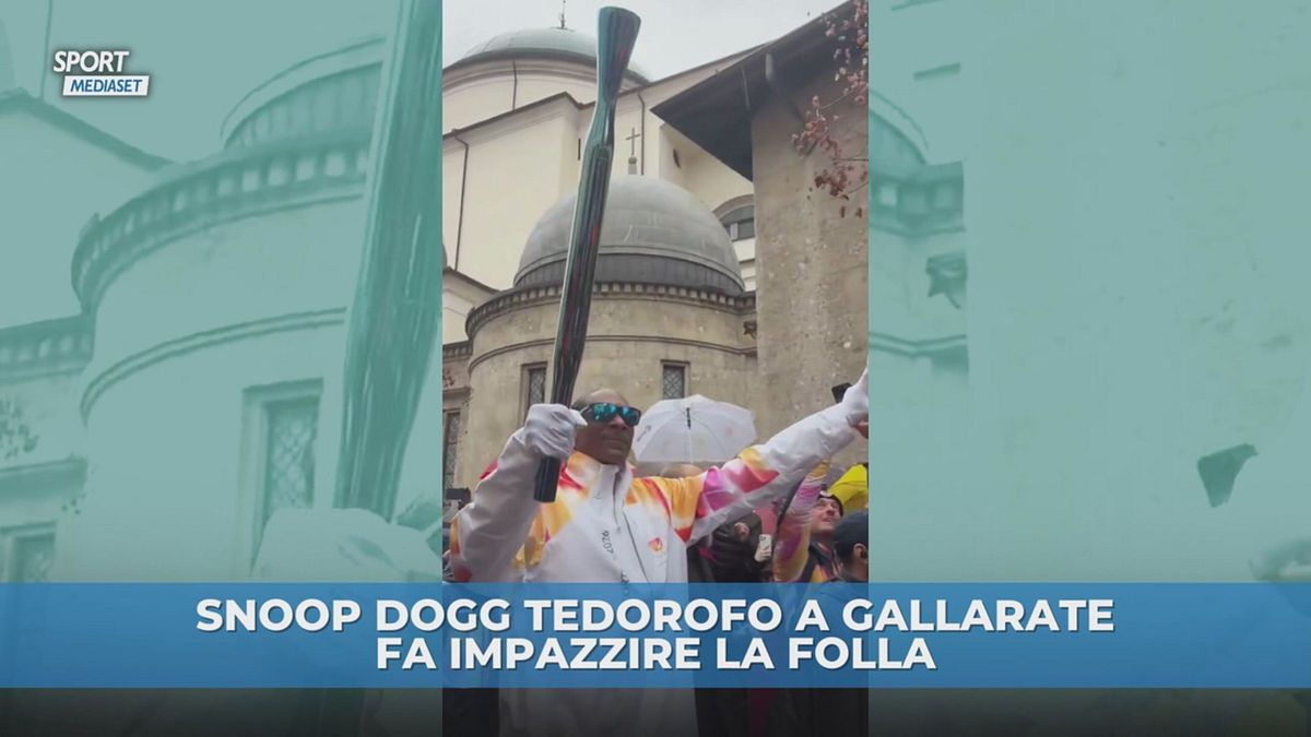 Snoop Dogg tedoforo per un giorno