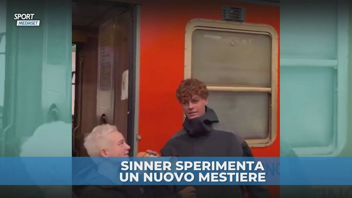 Sinner, che fai: controlla i biglietti sul treno