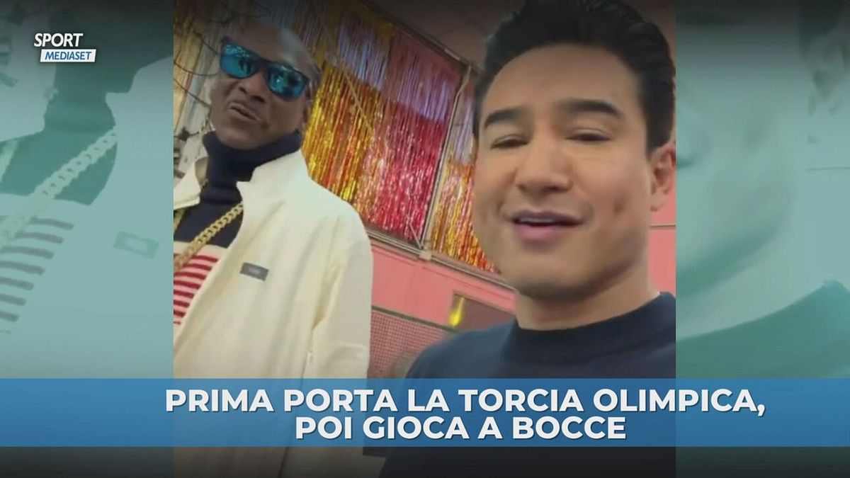 Snoop Dogg: visita a sorpresa sul campo da bocce