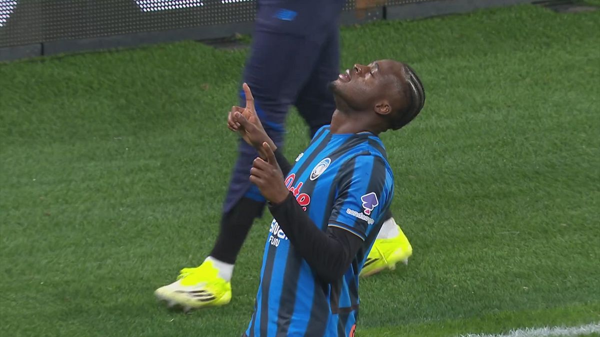 Sulemana sfrutta il cross di Bellanova, Atalanta-Juventus 2-0