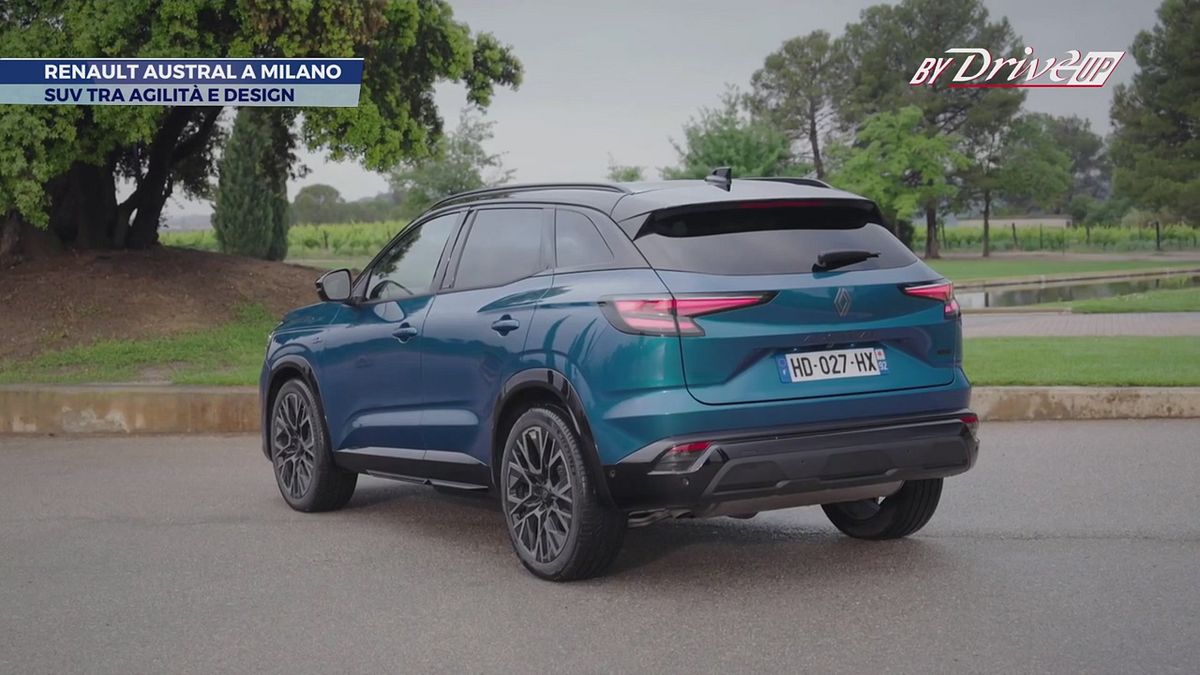 Renault Austral, presentata a Milano Giochi Olimpici Live