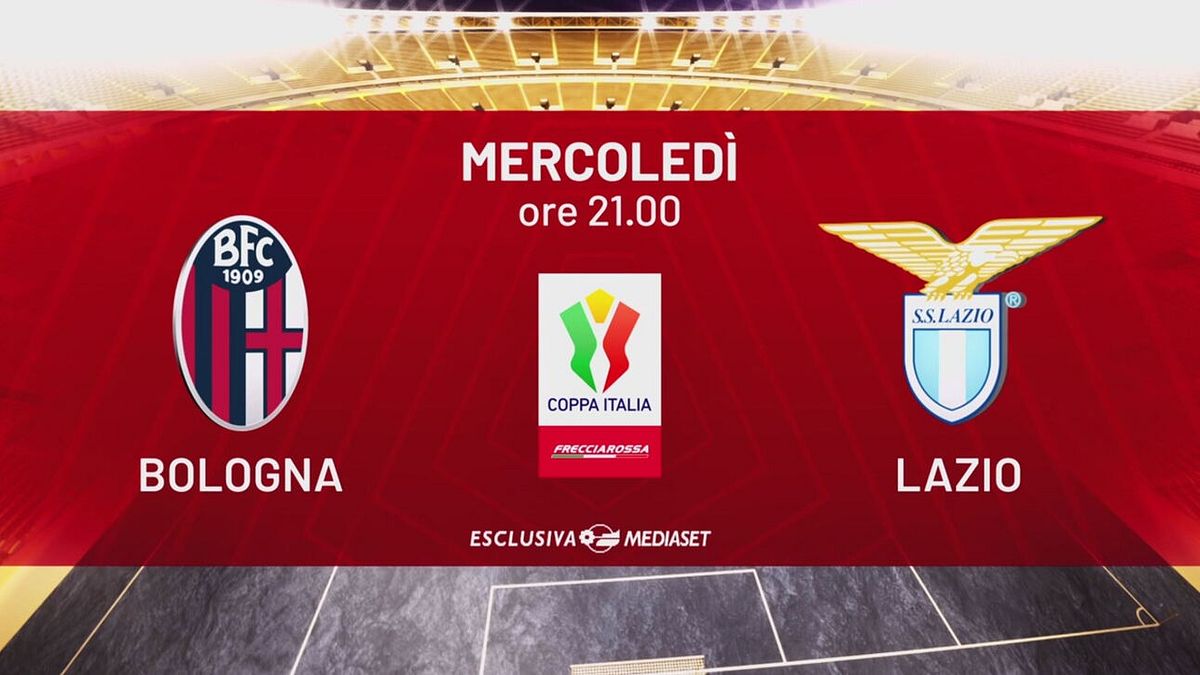 Bologna-Lazio: mercoledì 11 febbraio alle 21.00 su Italia 1