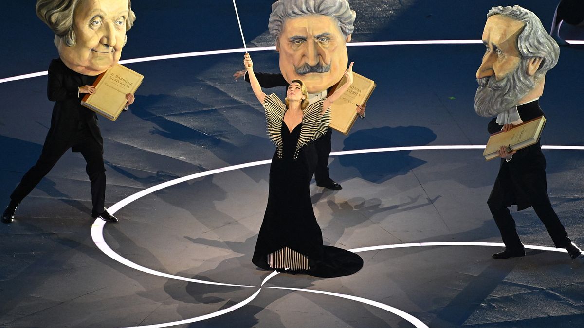 Olimpiadi Milano cerimonia Matilda De Angelis