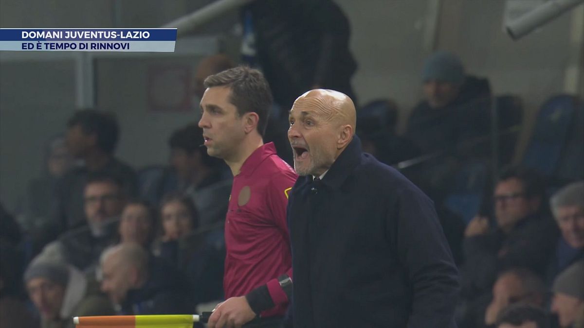 Domani Juventus-Lazio
