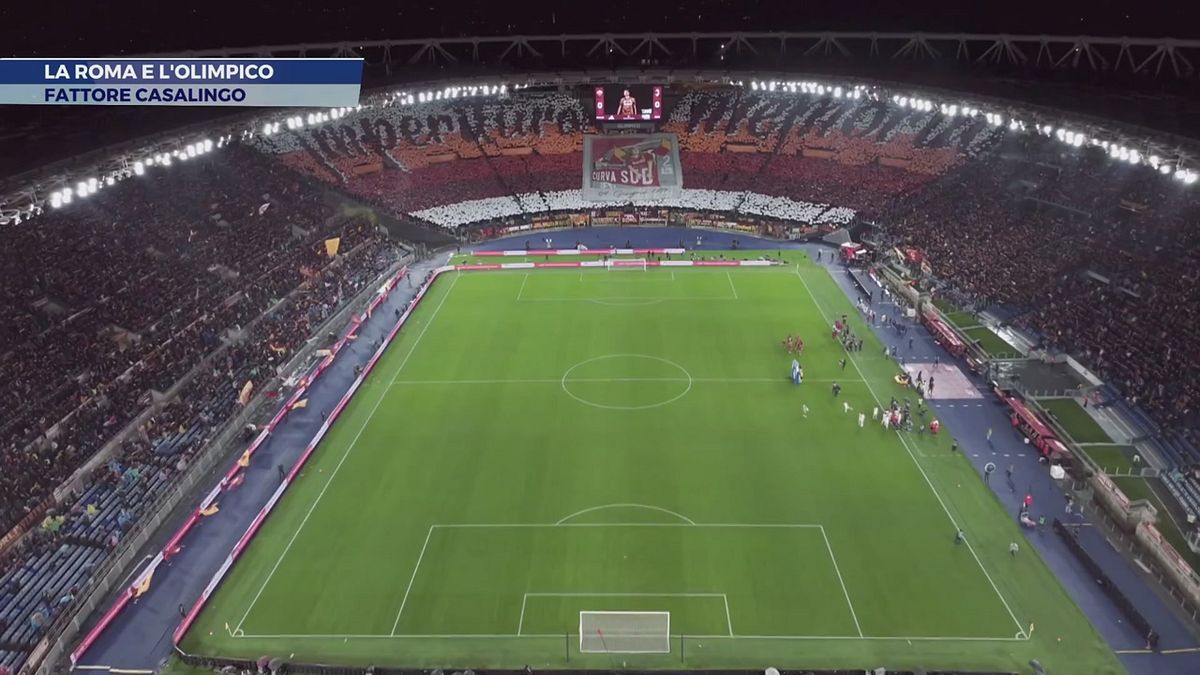 La Roma e l'Olimpico