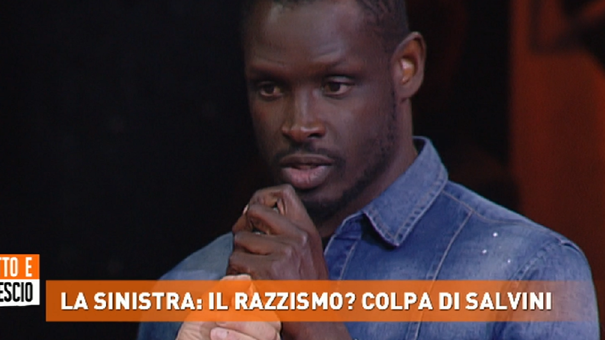 Razzismo, la testimonianza di Mustafa a "Dritto e Rovescio": "Mio figlio e insultato picchiato perché nero"