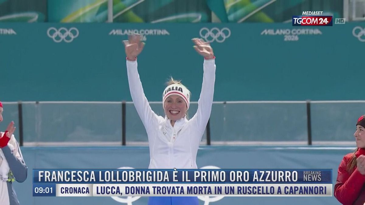 Breaking News delle 09.00 | Francesca Lollobrigida è il primo oro azzurro
