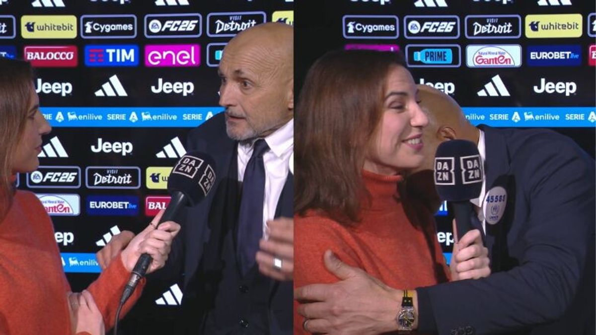Federica Zille e Luciano Spalletti