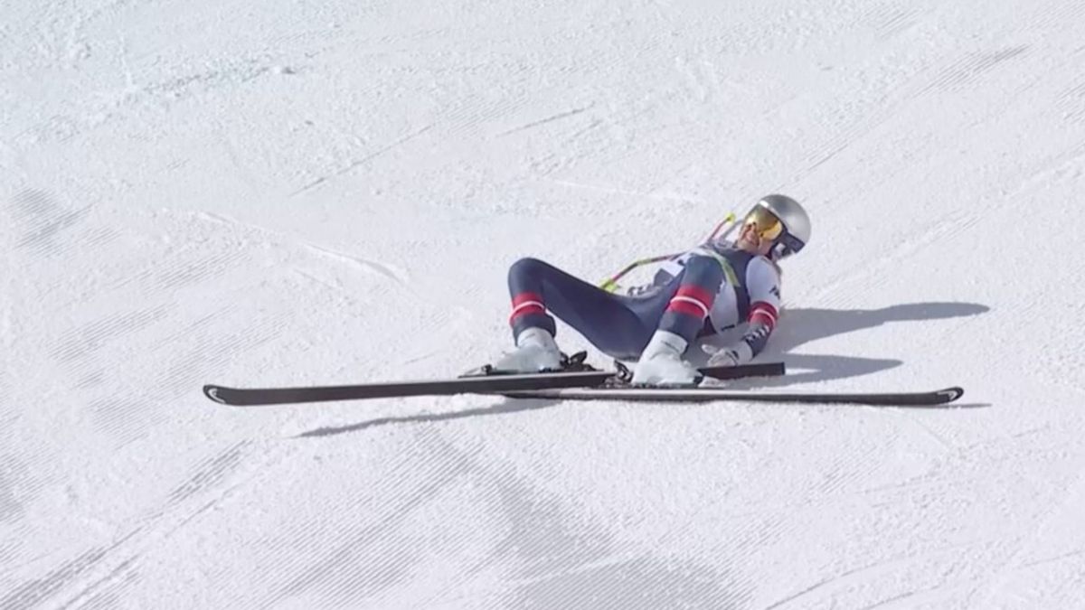 Caduta Vonn a Milano-Cortina