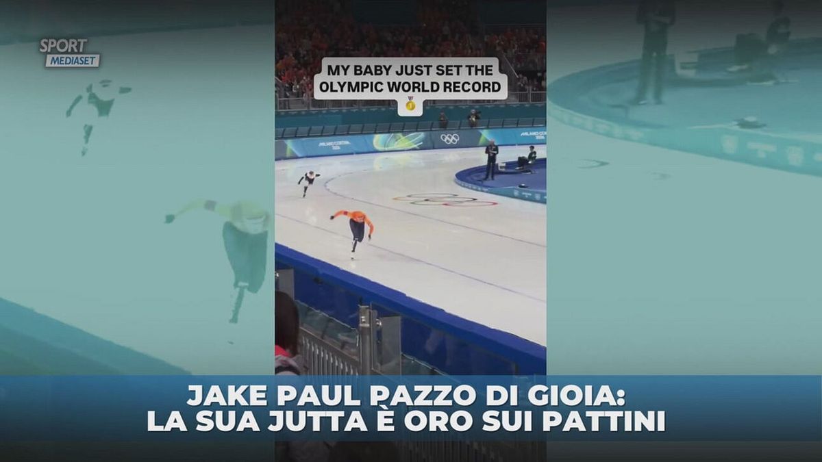 Jake Paul pazzo di gioia per Jutta