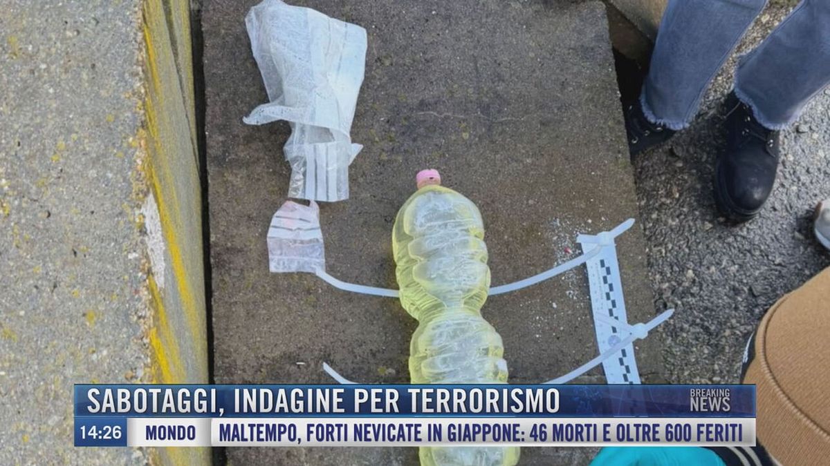Breaking News delle 14.00 | Sabotaggi, indagine per terrorismo