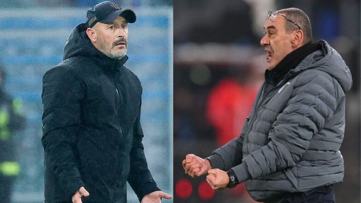  Vincenzo Italiano e Maurizio Sarri