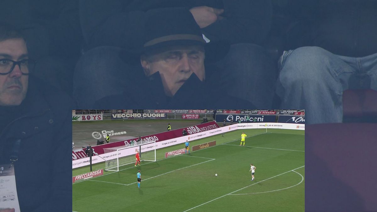 Rigore decisivo, Lotito a occhi chiusi…