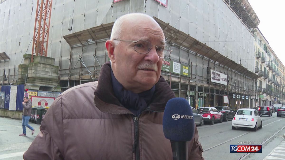 Torino, palazzo bruciato: 40 famiglie ancora senza casa