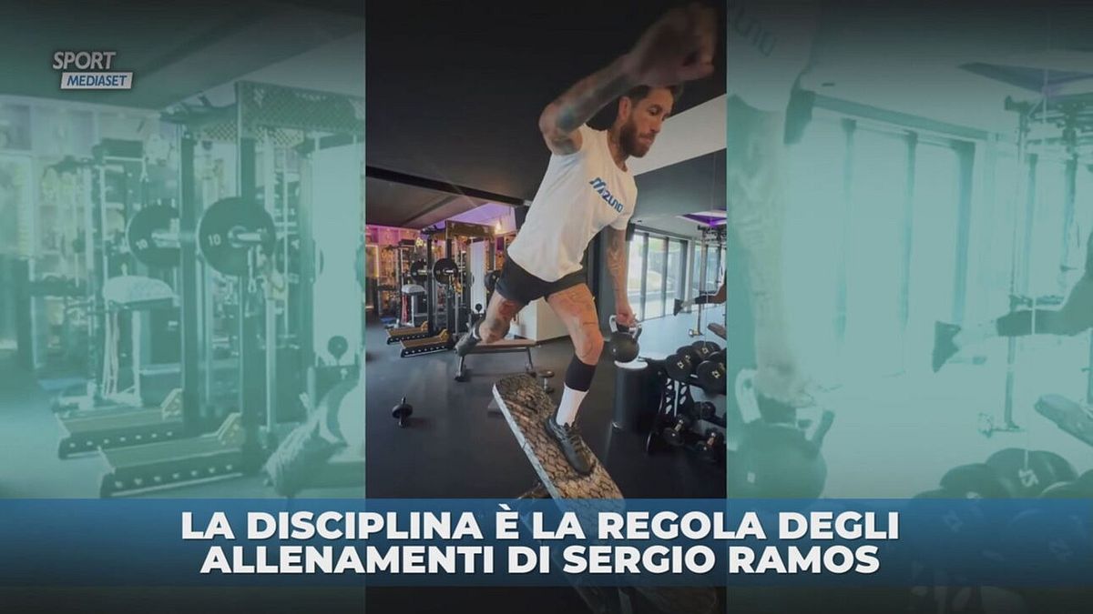 Ramos, allenamenti al top